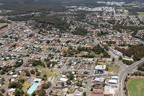 Top View of Medowie — GRT Building Supplies in Port Stephens, NSW